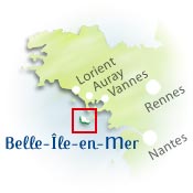 Situation de Belle-Île